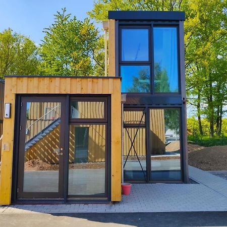 ורטהיים Modern Ausgebauter Ueberseecontainer Als Tiny House מראה חיצוני תמונה