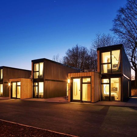 ורטהיים Modern Ausgebauter Ueberseecontainer Als Tiny House מראה חיצוני תמונה