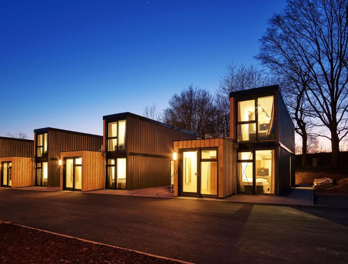 ורטהיים Modern Ausgebauter Ueberseecontainer Als Tiny House מראה חיצוני תמונה