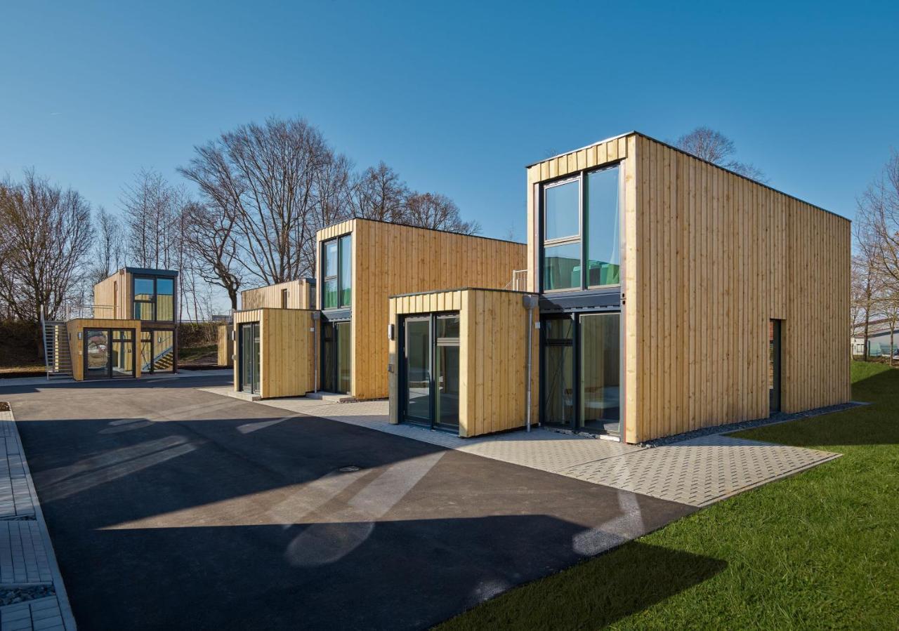 ורטהיים Modern Ausgebauter Ueberseecontainer Als Tiny House מראה חיצוני תמונה
